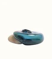 Ваза - DROP море, M | Repin Glass