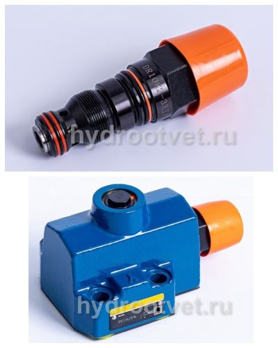 DR10K, DR20K - Редукционный клапан Ду10, Ду20 двухлинейный непрямого действия картриджного и притычного монтажа