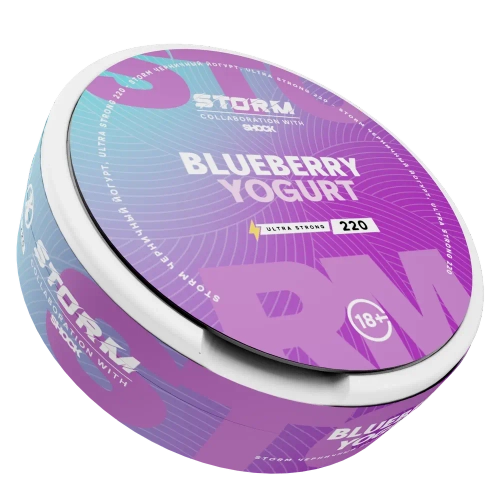 STORM BY ШОК BLUEBERRY YOGURT (220 МГ) - ЧЕРНИЧНЫЙ ЙОГУРТ