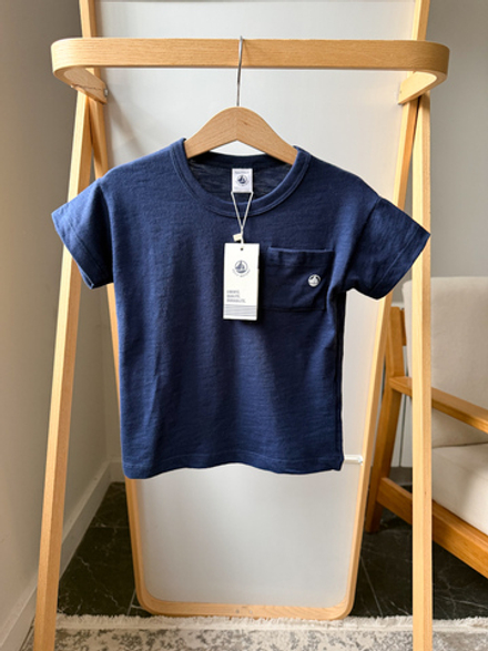Новая хлопковая футболка Petit Bateau, 104