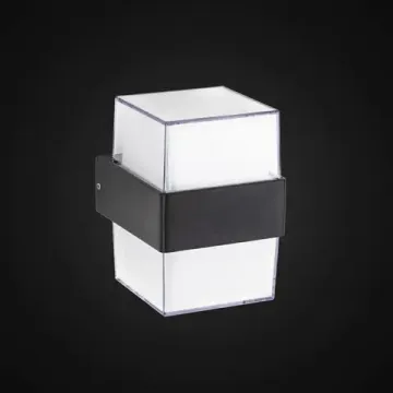 Уличный светодиодный настенный светильник LED 12W 4000К CLU0009K графит Citilux
