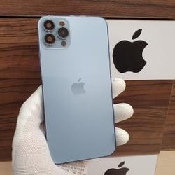 Корпус для iPhone 11 в стиле iPhone 14Pro (цвет: Небесно-голубой)