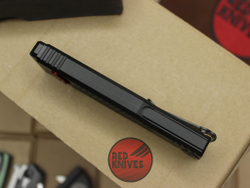 Нож Reate Exo-M Black D/E - черная рукоять, светлый клинок