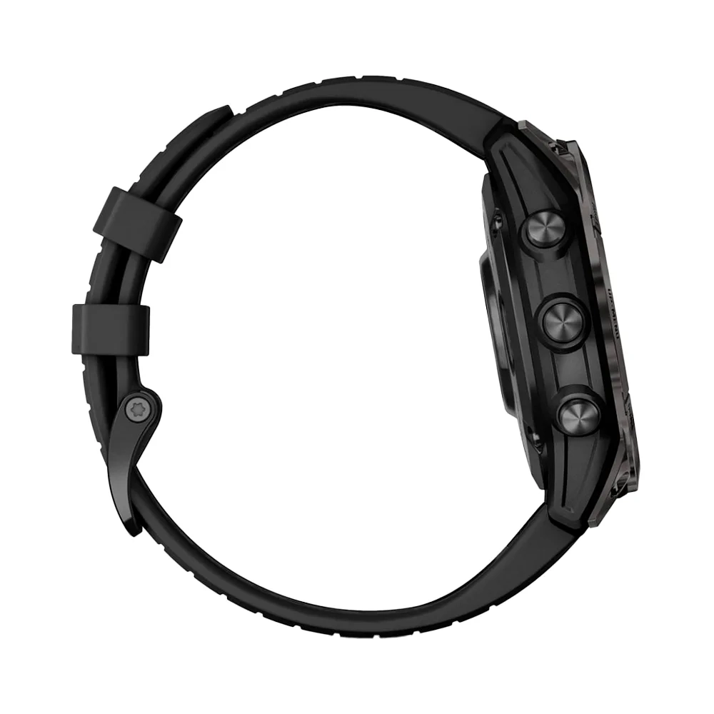 Умные часы Garmin Epix Pro (Gen 2), 47mm, Sapphire Edition Carbon Gray DLC Titanium with Black Band (010-02803-11)