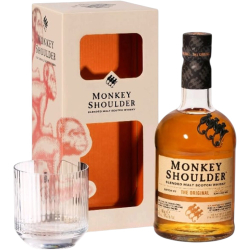 Виски Monkey Shoulder Old Fashioned 0,7 л. В подарочной коробке со стаканом