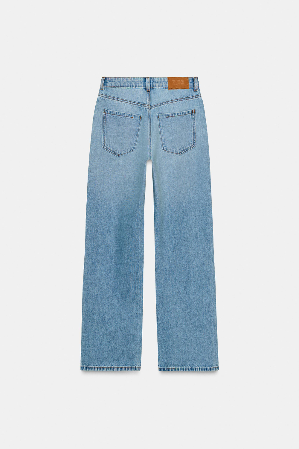 ДЖИНСЫ Z1975 REGULAR С ВЫСОКОЙ ПОСАДКОЙ — ZARA