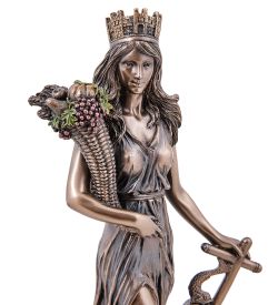 Veronese WS-1247 Статуэтка «Тихе (тюхе) - божество случая, богиня удачи и судьбы»