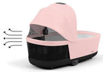 Коляска Cybex Priam IV Rosegold complete Cloud G Moon Black Plus Base G 3 в 1 Peach Pink