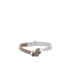 Polène Браслет Ormé Bangle, серо-коричневый