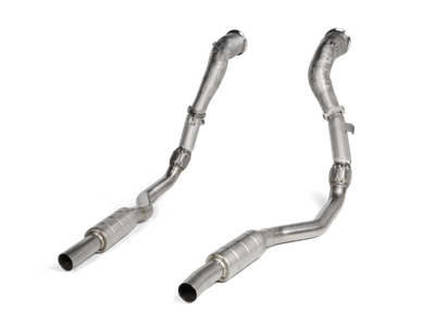 Akrapovic Линк-пайпы с спорт-катализатором (SS) Audi RS6 (C8) / RS7 (C8)
