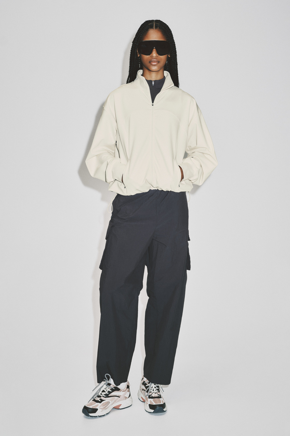 Беговая куртка SoftMove™ свободного кроя - H&M