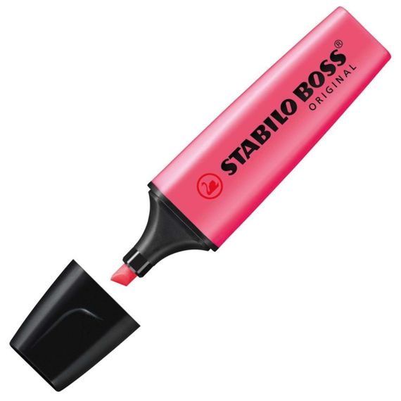 Marker \ Маркер Stabilo boss (розовый)