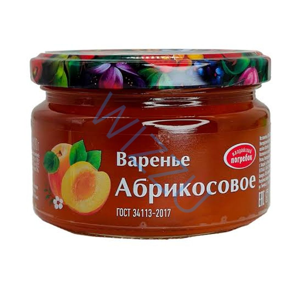 Варенье абрикосовое Валдайский погребок 290мл