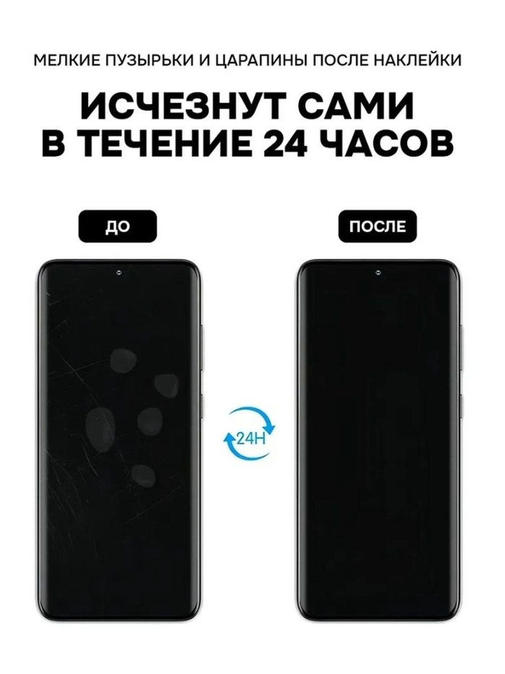 Гидрогелевая МАТОВАЯ пленка на REALME GT NEO 6 SE / на экран