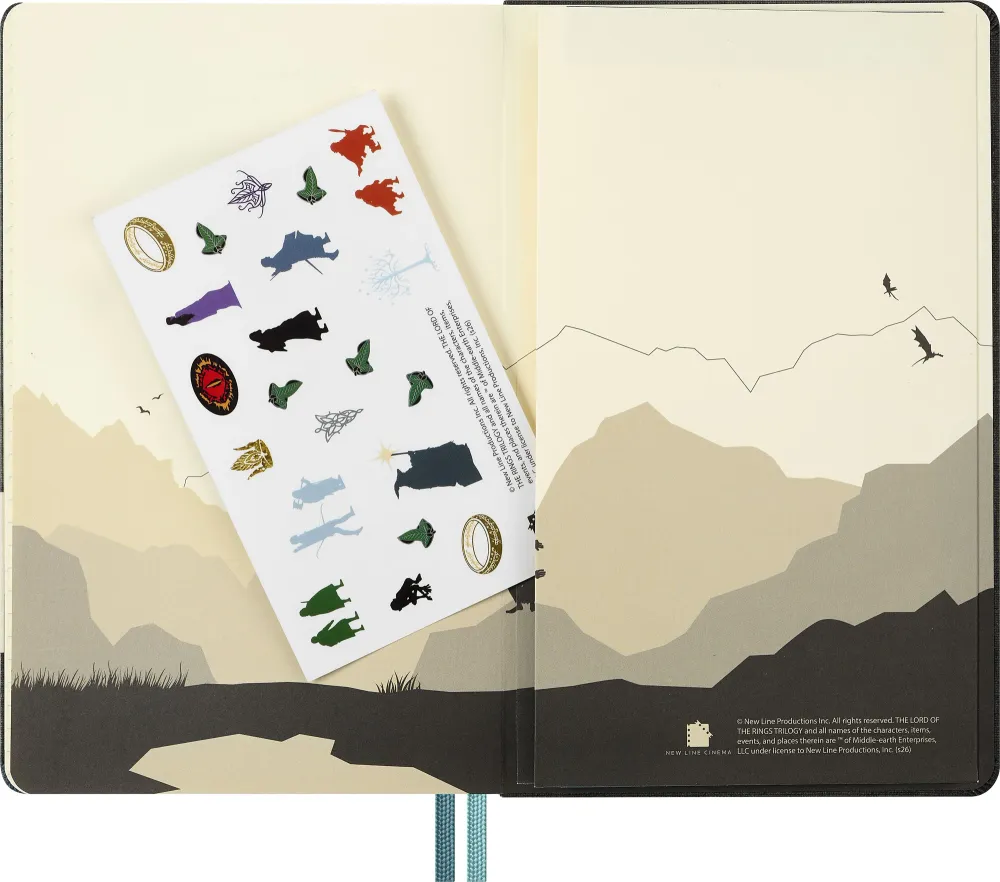 Еженедельник Moleskine Limited Lord of Rings "Гэндальф" (DHLR12WN3Y27) 7