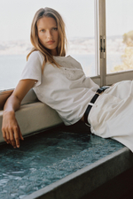 ХЛОПКОВАЯ ФУТБОЛКА С ВЫШИВКОЙ — ZARA