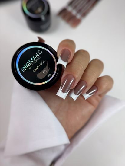 Жидкий бескислотный гель Enigmanic SMART gel 51 15 мл.
