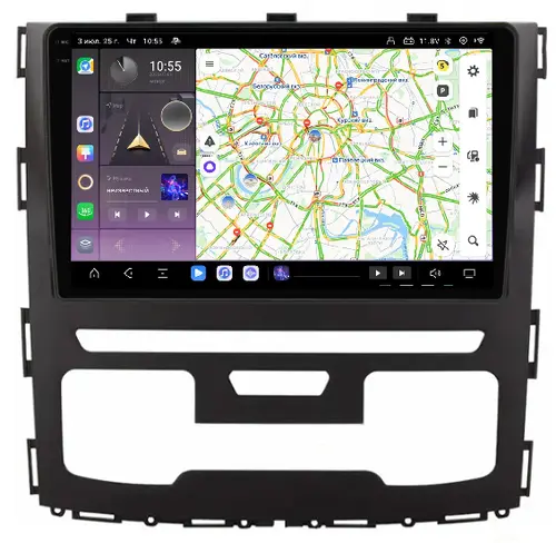 Магнитола для Haval H9 2015-2021 - Kuberg EW-1802 QLed+2K, Android 13, Быстрейшая, CarPlay, 4G SIM-слот