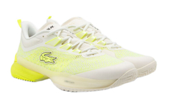 Мужские теннисные кроссовки Lacoste Sport AG-LT23 Ultra - off white/yellow