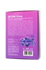 Набор для ролевых игр в стиле BDSM Time два комплекта карт и контракт