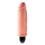 Вибратор King Cock Vibrating Stiffy 6, телесный (Цвет: телесный)