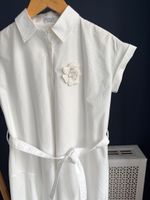 Хлопковое платье Brunello Cucinelli, 152