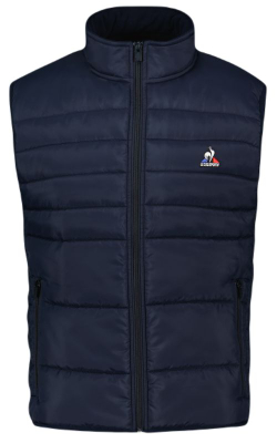 Мужская теннисная жилетка Le Coq Sportif TRI Doudoune Sleeveless N°1 SS23 — sky captain