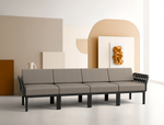 Модуль пластиковый для дивана Siesta Contract Portofino Lounge, черный