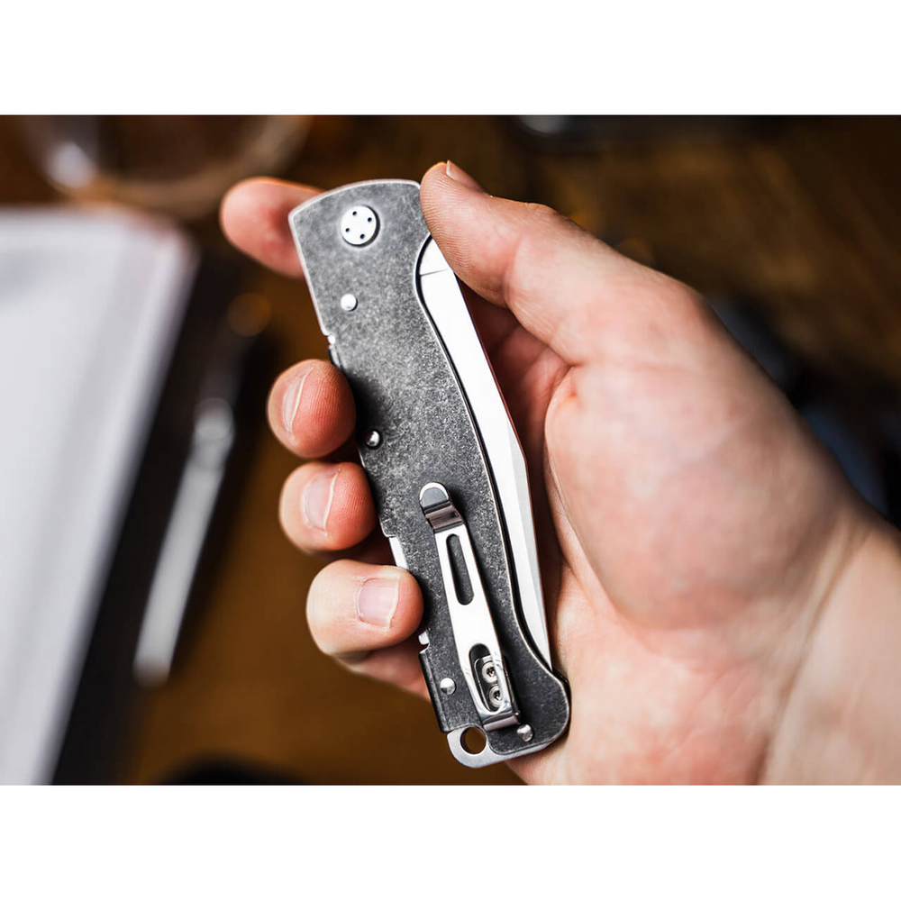 Складной нож Boker Plus Atlas Backlock Big, сталь 12C27, 01BP0062