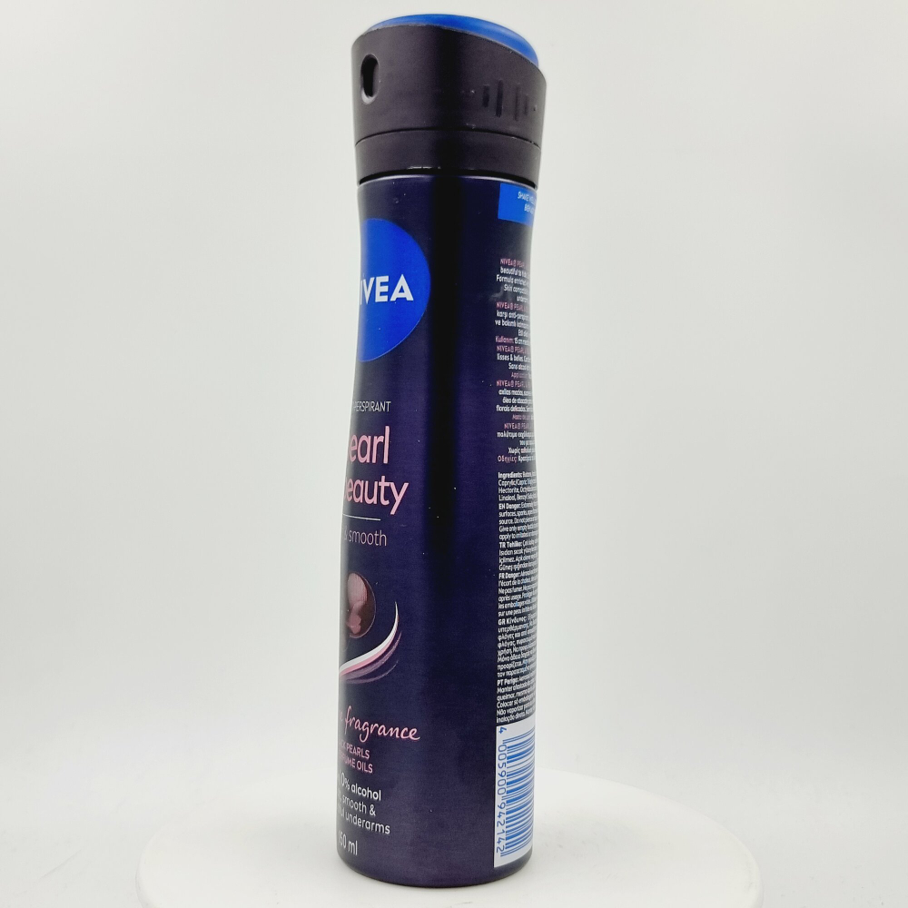 NIVEA Дезодорант - антиперсперант  спрей  Женский Pear&Beauty Fine Fragrance Black  150 мл ( Польша)