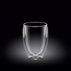 Стакан 250 мл. с двойными стенками Thermo Glass Wilmax (57614)