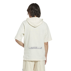 Мужская теннисная футболка Reebok Les Mills Hooded Tee - classic white