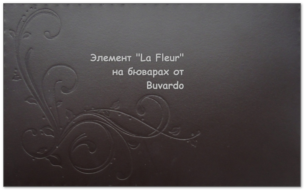 прямоугольный кожаный бювар "Бизнес" 50*35 см