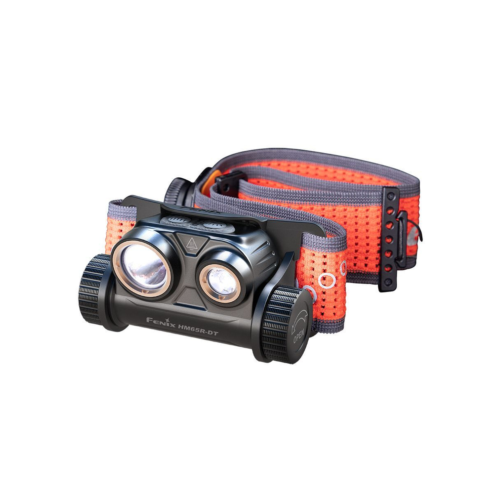 Налобный фонарь Fenix HM65R-DT Dual LED фиолетовый
