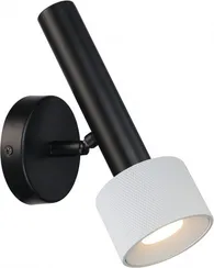 Спот Delta 2360-1 BK+WH iLedex