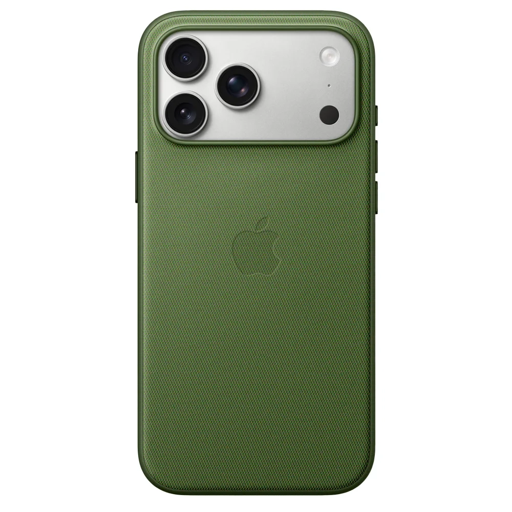 Тканевый чехол Apple TechWoven Case with MagSafe для iPhone 17 Pro Max, Green