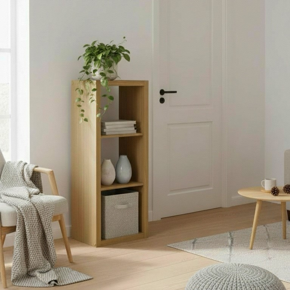 Стеллаж Фора 3, 41*38*112 см, дуб скандинавский