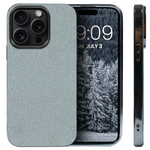 Дизайнерский чехол для IPHONE 15 PRO с мягкой тканевой поверхностью