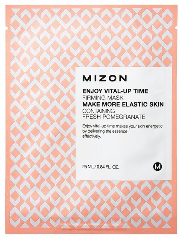 Mizon Enjoy Vital-Up Time Firming Mask укрепляющая тканевая маска 25мл