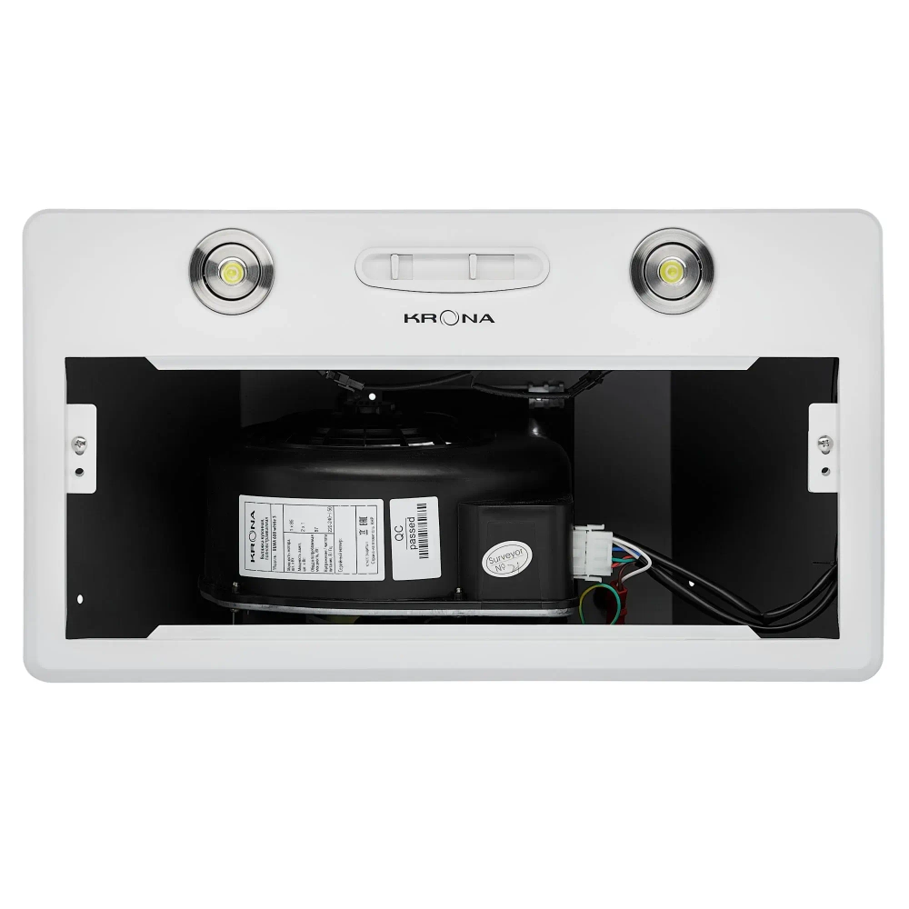 Встраиваемая вытяжка Krona RUNA 600 WHITE S