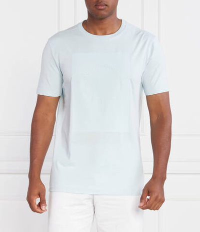 Футболка Tee 4 BOSS GREEN - голубой(50494337)