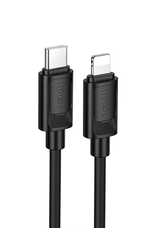 Usb Кабель-зарядка Type-C на Lightning Hoco X122 27W 1м черный
