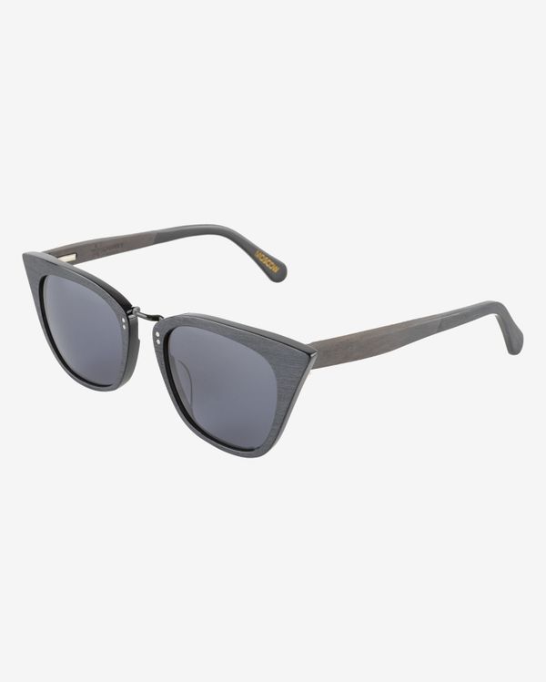 Очки солнцезащитные Spunky Pussy cat 6 Black Wood / Dark grey lens - фото 2