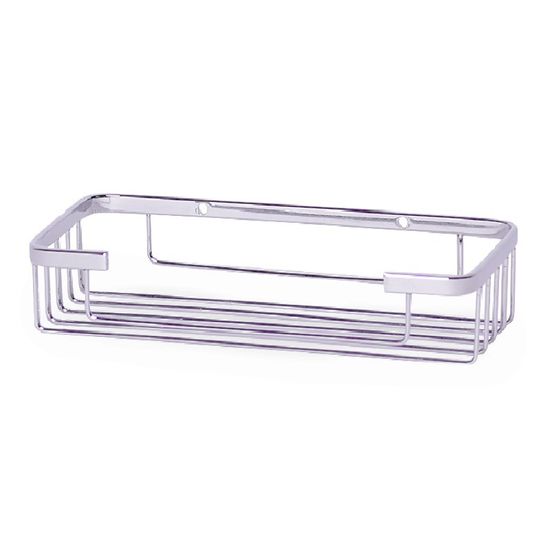 Корзинка прямоугольная Besser BS 8502 (18х9х3,5 см) из нержавеющей стали с хромированным покрытием