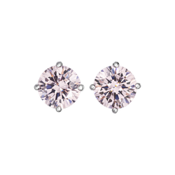 Серьги пусеты Pink L