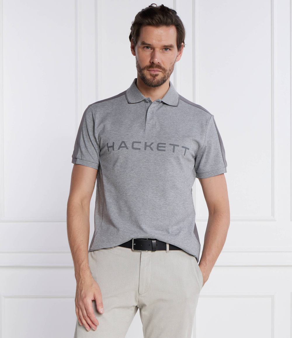 Поло Hackett London - серый(HM563115)