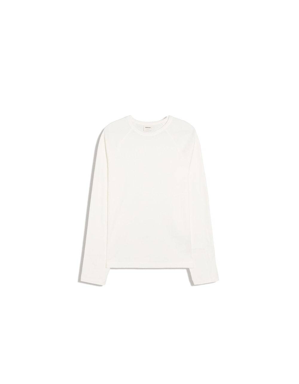 Мужской лонгслив slim fit - BERSHKA