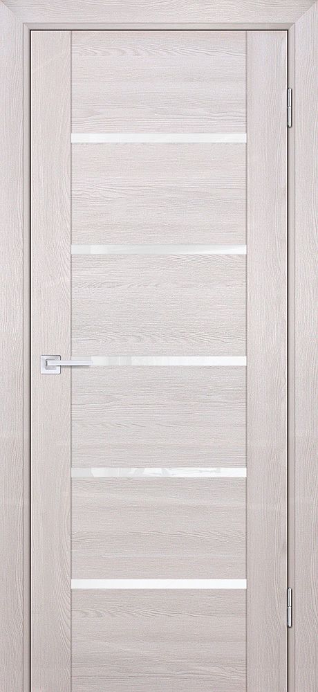 Дверь PSK-7 / Цвет Ривьера крем / белый лакобель / Двери PROFILO PORTE