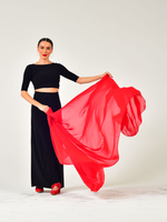 Шаль для восточных танцев Dance Every Wear SM7907 013, красный