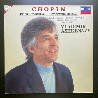 Шопен, Владимир Ашкенази – Фортепианные произведения (Голландия 1985г.)